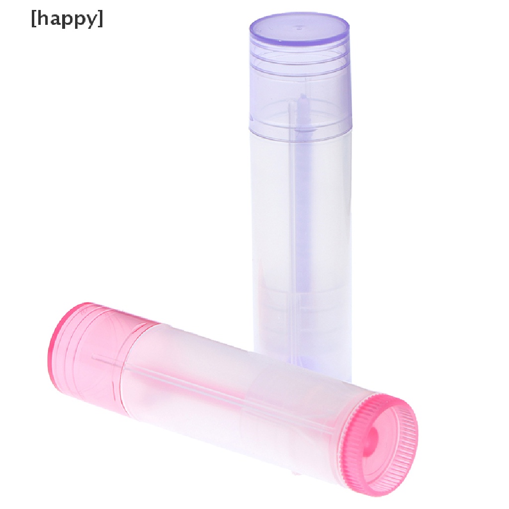 HA 5Pcs 5ml Empty Lip Gloss Tubes Cosmetic Containers Lipstick Tube Travel Makeup ID