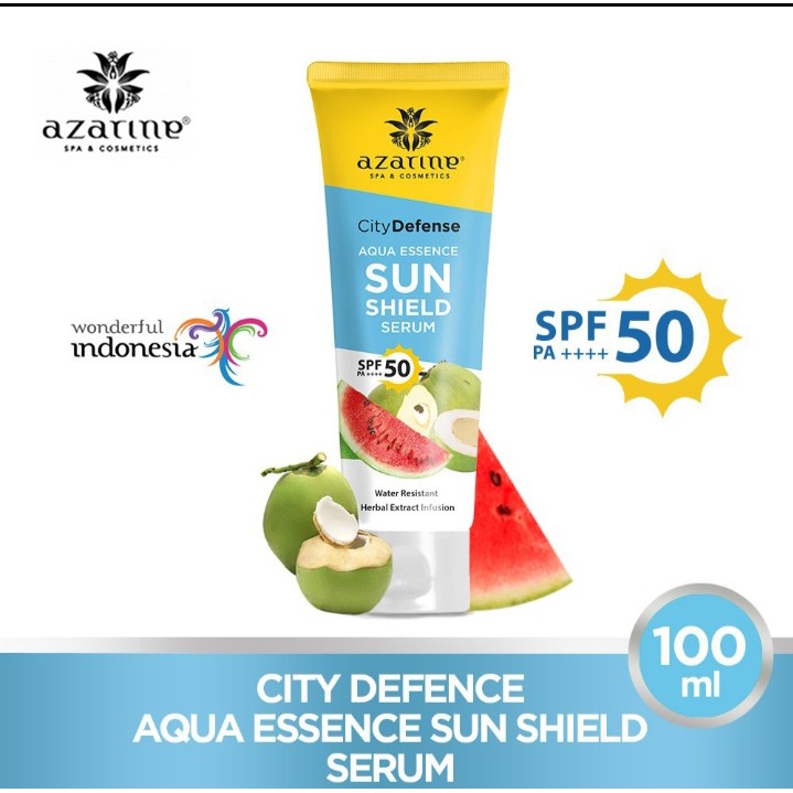 Azarine City Defense Aqua Essence Sun Shield Serum Spf 50 PA++++