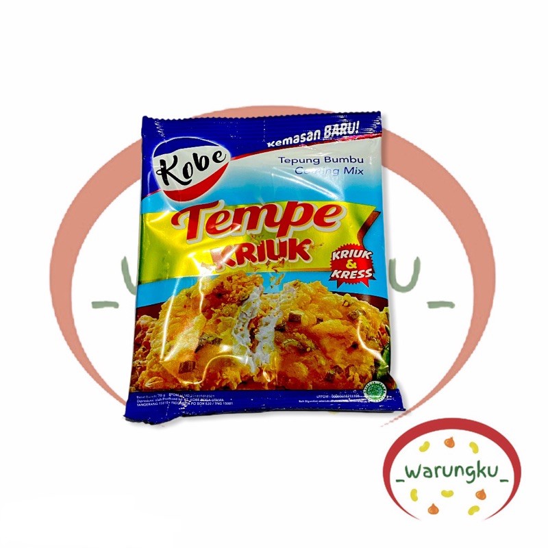 KOBE Tempe Kriuk 70gr Tepung