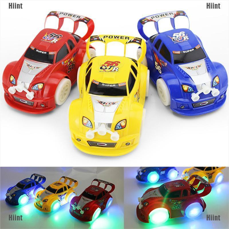 Hiint Funny Flashing Music Racing Car Electric Automatic Toy Boy Kid Birthday Gift New Shopee Indonesia