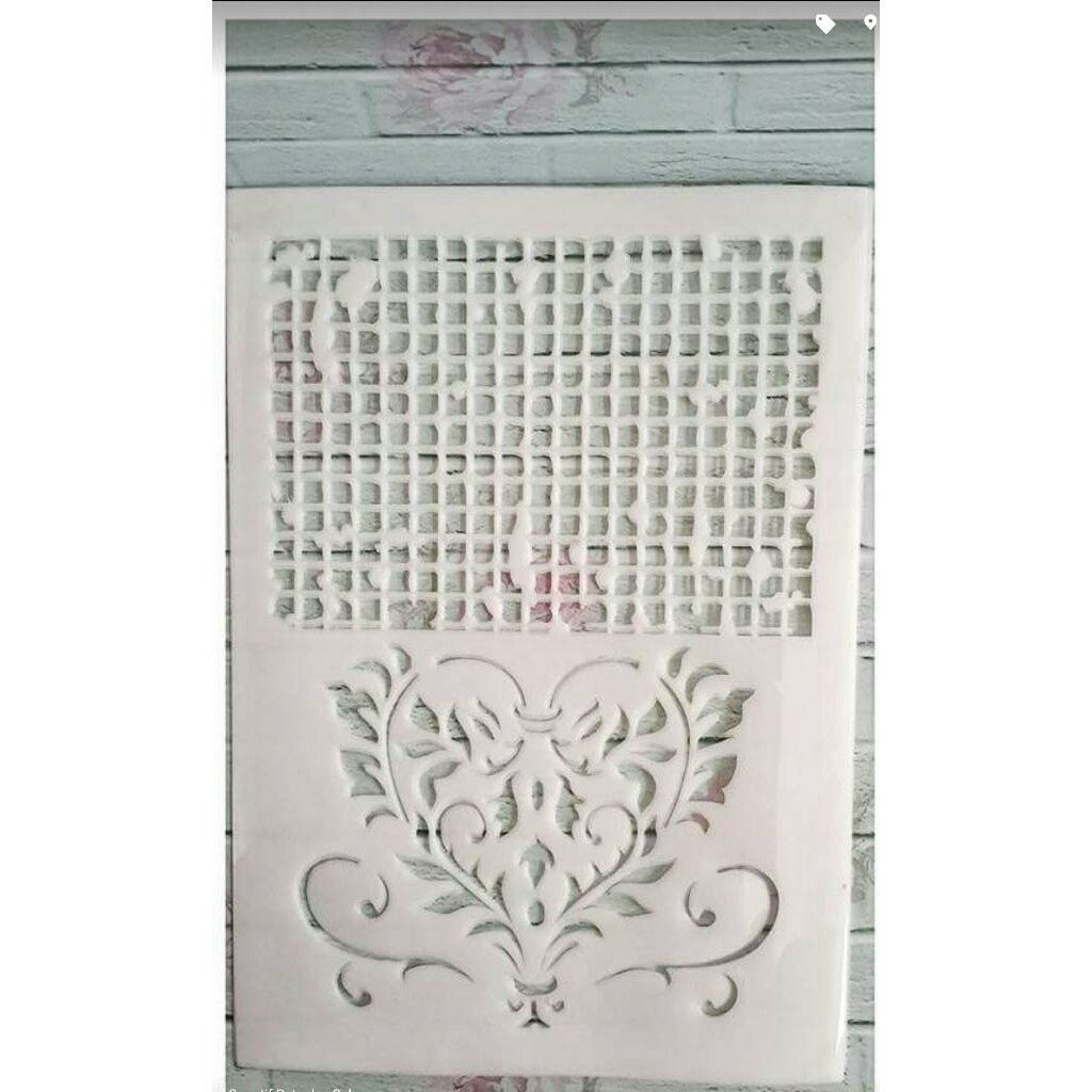 Stencil ukuran 21x29 cm 032