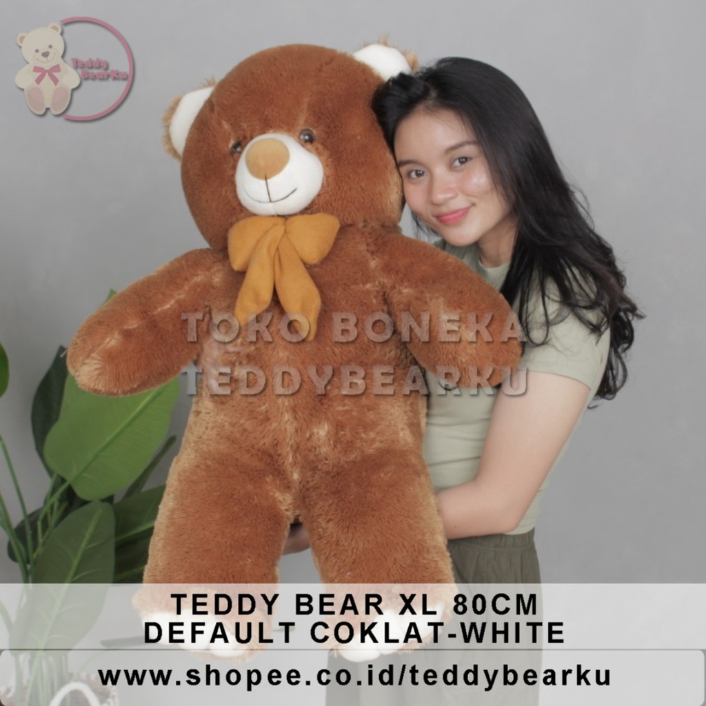 TERMURAH! DEFAULT 80CM BONEKA BERUANG JUMBO 80CM TEDDY BEAR PRODUSEN LANGSUNG