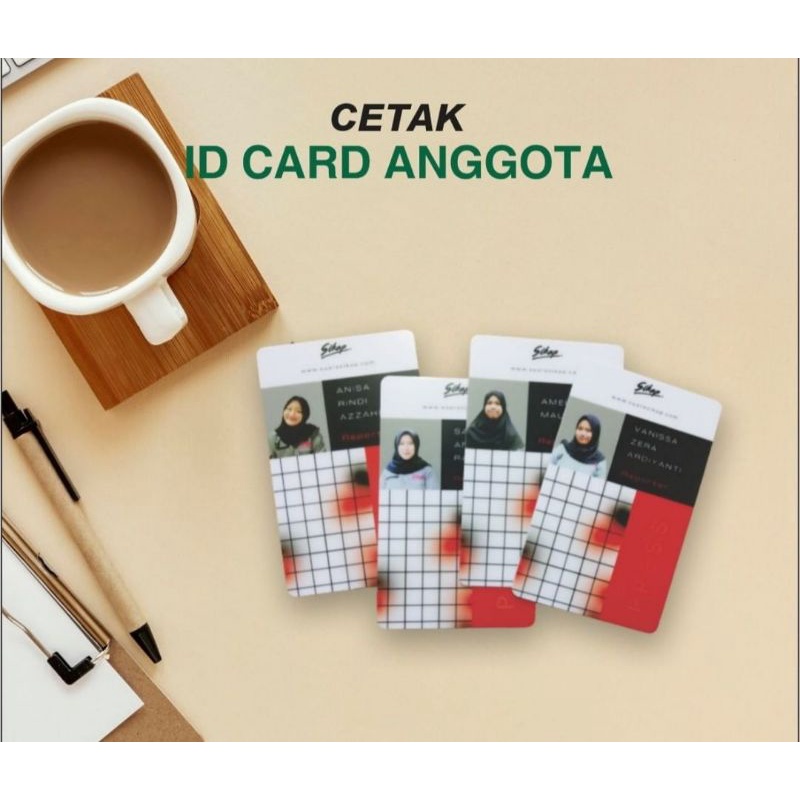

cetak kartu anggota / idcard