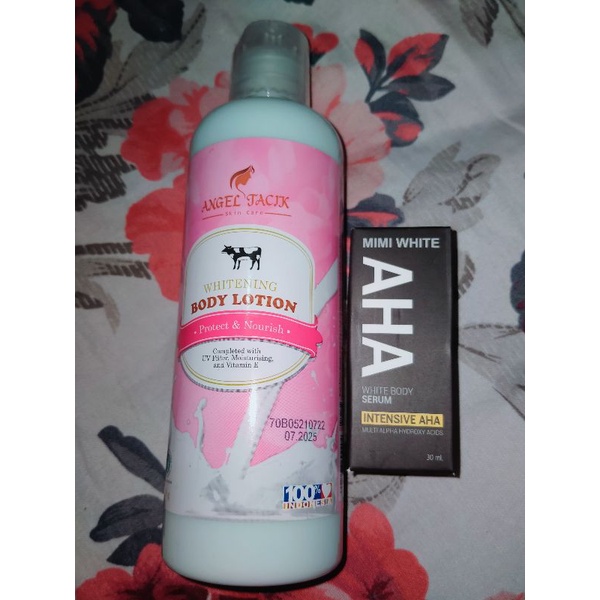 PROMO Paket pemutih badan (Hb Angel Tacik dan AHA Mimi)