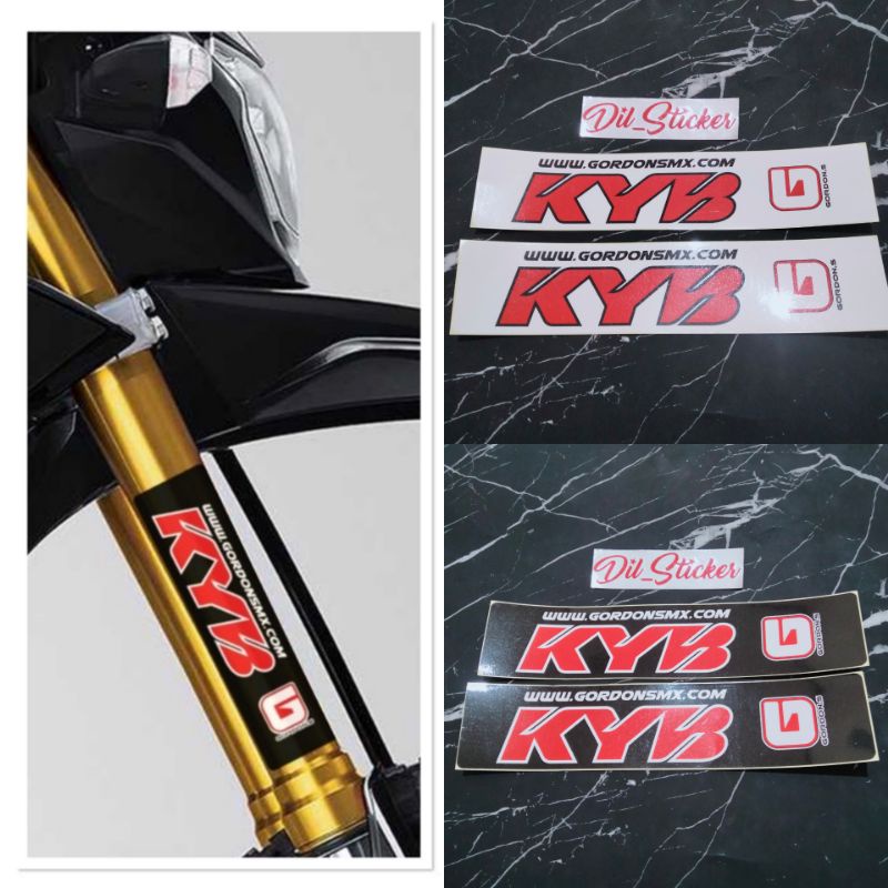 STICKER SHOCK DEPAN KYB PRINCUT