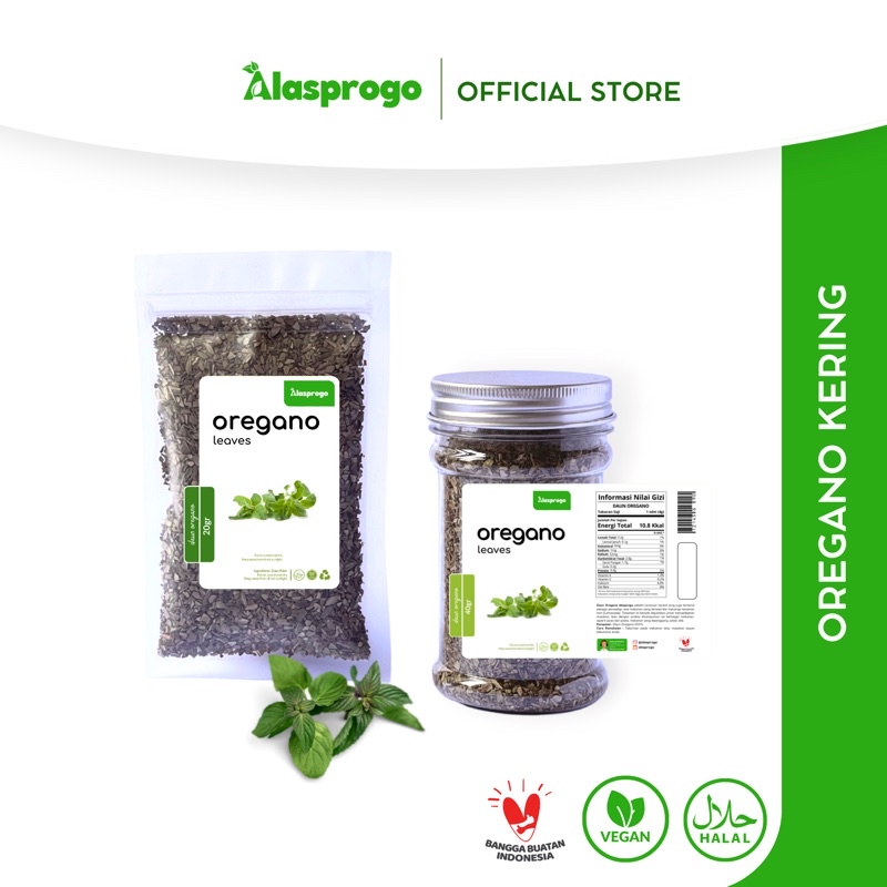 

Alasprogo Oregano / Dried Oregano Leaf / Daun Oregano