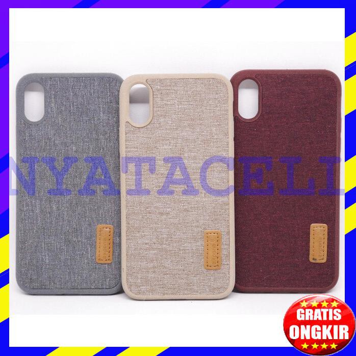 ACC HP CASE EXPORIA DENIM IPHONE XS SOFTCASE SOFT SILIKON JEANS