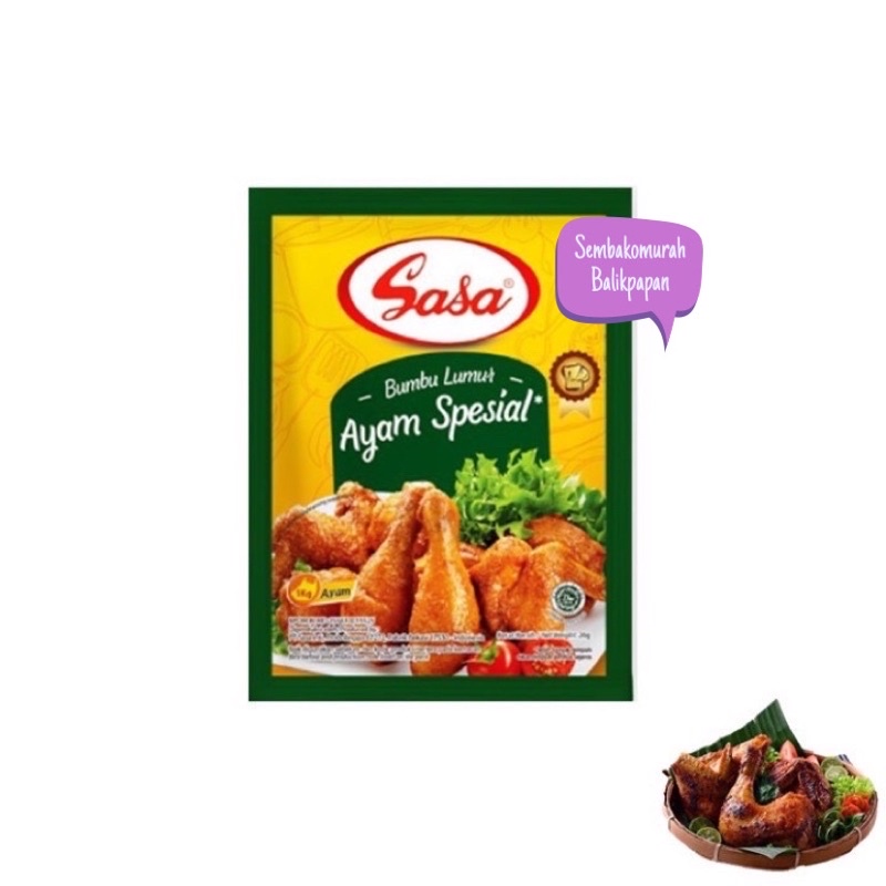 

sasa bumbu lumur ayam spesial 26gr