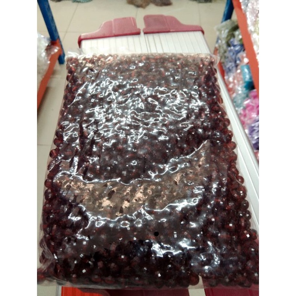 Manik Bola Dunia Polos Coklat 1 Pon