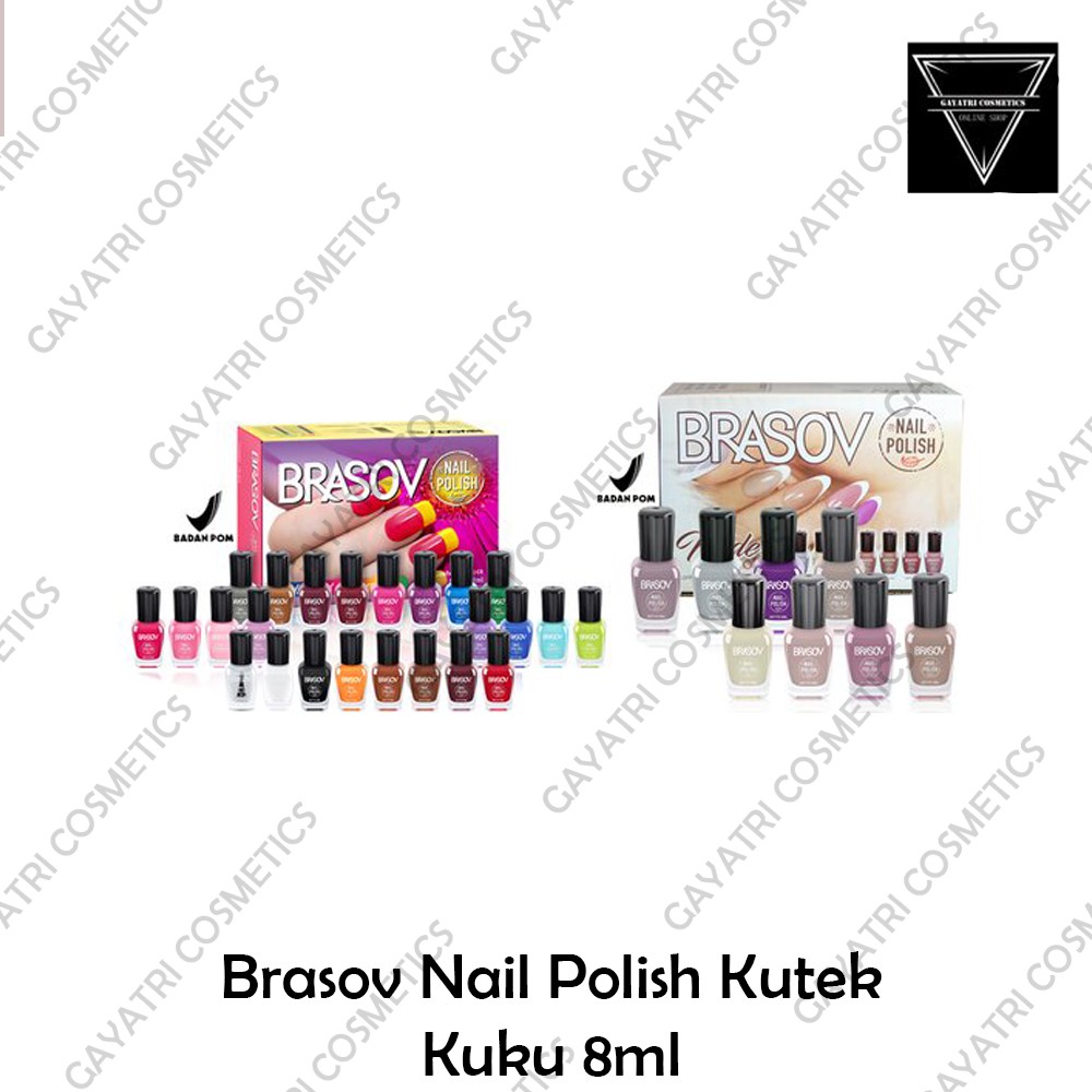 Kutek Brasov Nail Polish isi 24pcs