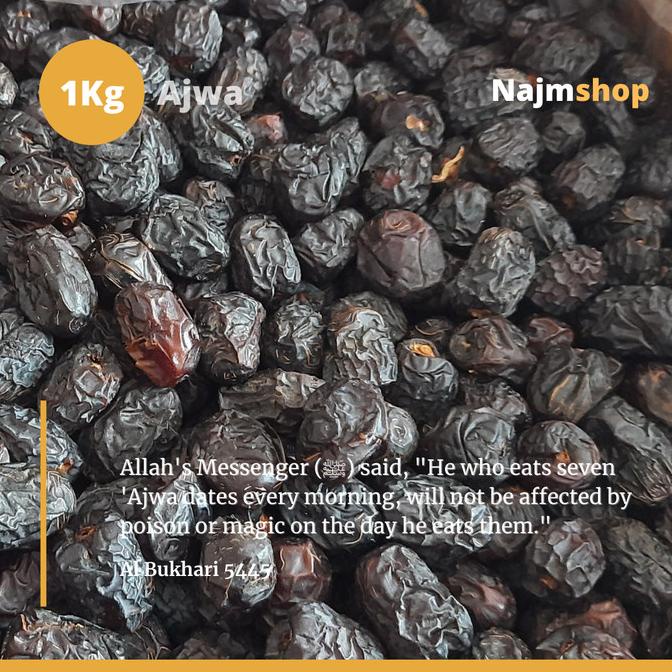 

Kurma Ajwa Madinah 1Kg Premium Pwjp_Qy14Z