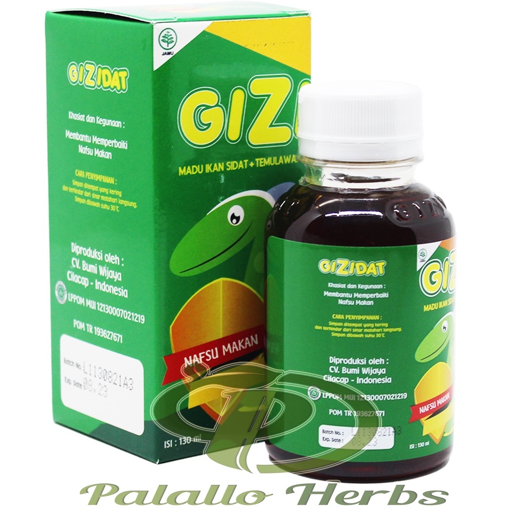 Madu GIZIDAT 130ml | GIZIDAT Penambah Nafsu Makan