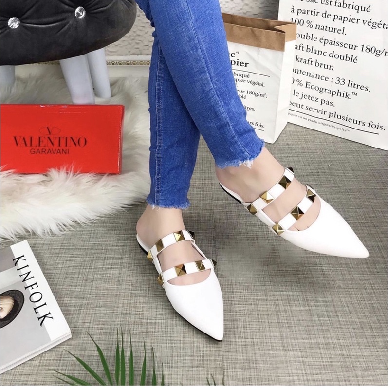 flatshoes va13328 sepatu wanita import realpict