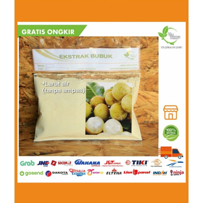 

100gr Kelengkeng Ekstrak bubuk serbuk