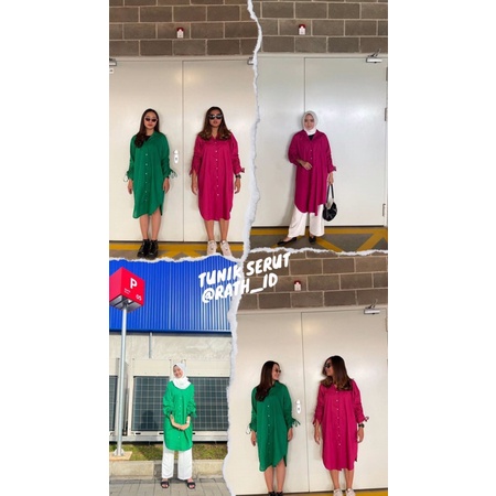 TUNIK SERUT / MIDI DRESS