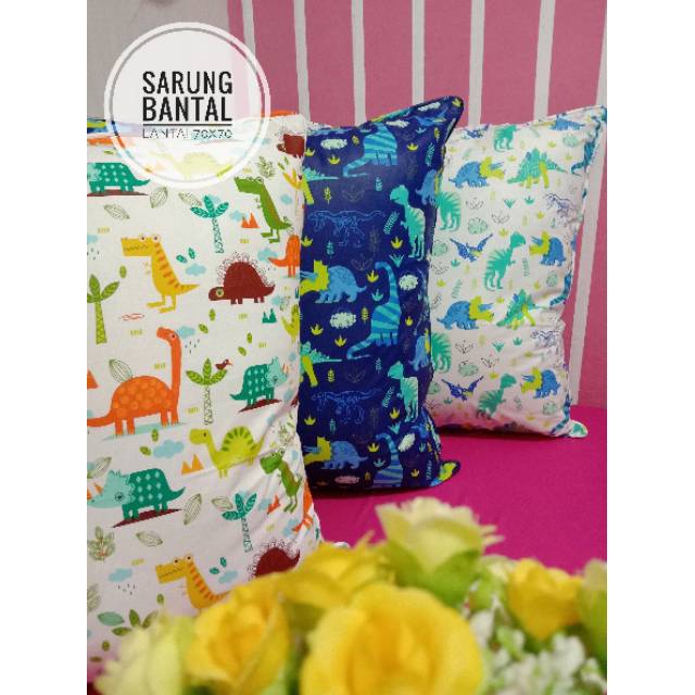 SARUNG BANTAL  LANTAI  MOTIF DINOSAURUS SARUNG BANTAL  