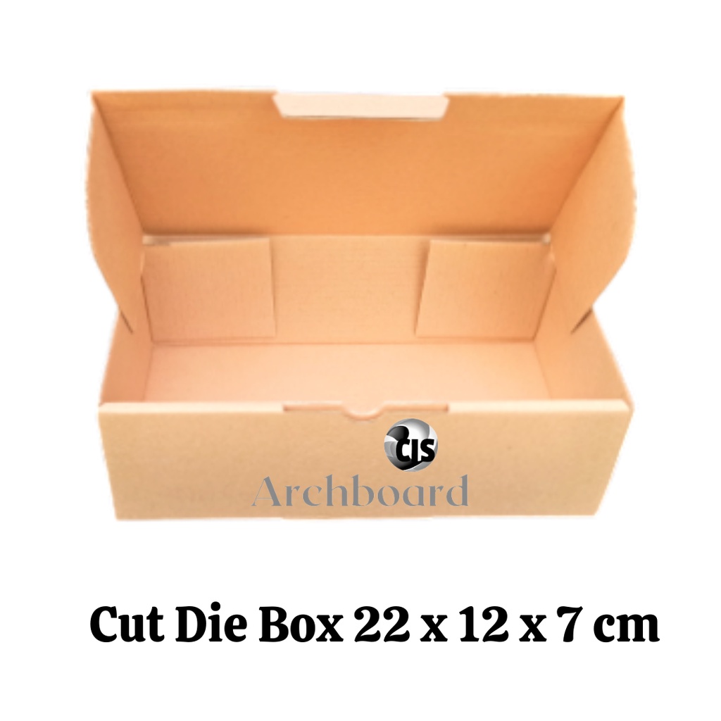Kardus Die Cut Polos Uk 22x12x7 cm / Box Pizza 22 x 12 x 7 cm