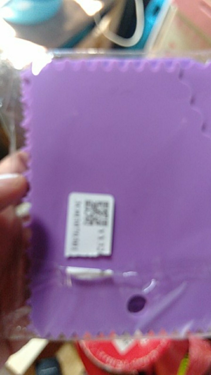 [yh] 6pcs Reusable Colorful Plastic Multifunctional Irregular Teeth Edge Diy Cream Scraper Set Cake Mold Tool