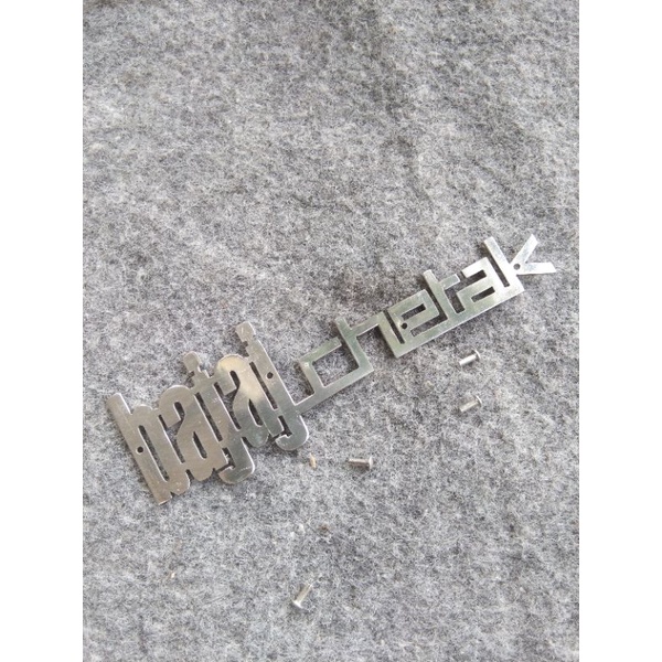 VESPA EMBLEM BAJAJ Chetak almunium