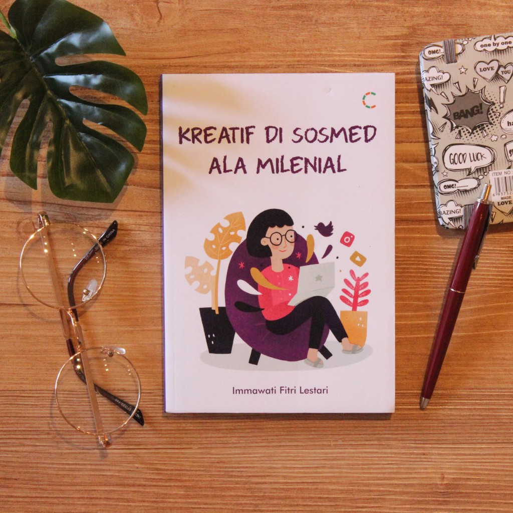 Buku Motivasi / Kreatif di Sosmed ala Milenial / Buku Bisnis / Buku Milenial / Buku Inspirasi-1