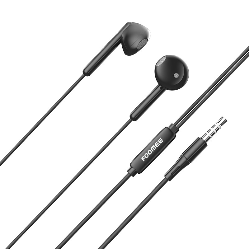 FOOMEE QA31 Headset Hifi Sound Earphone Handsfree With Mic jack 3.5mm