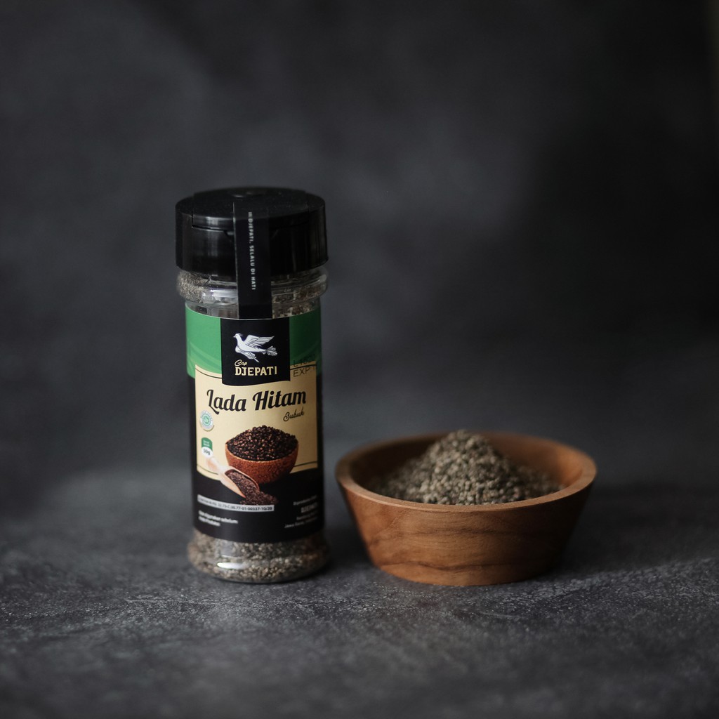 

Lada Hitam Bubuk Botol Premium 50 Gr Cap Djepati