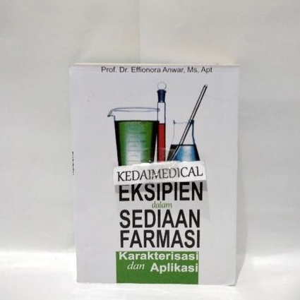 BUKU EKSIPIEN DALAM SEDIAAN FARMASI KARAKTERISASI DAN APLIKASI TERMURAH