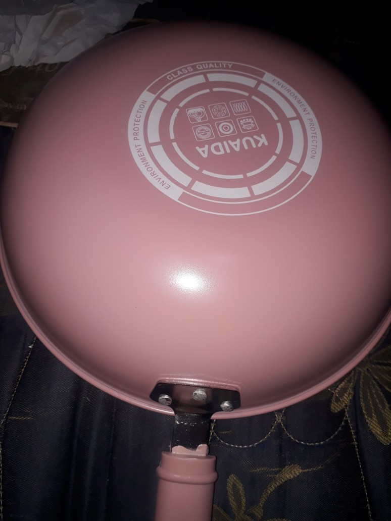 Wajan Enamel Gagang Warna Marble Frypan 34 Cm Kuaida