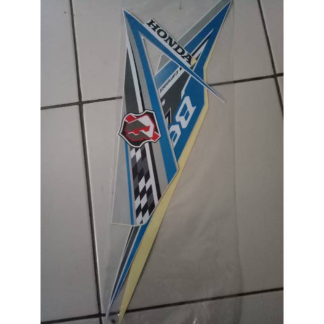 Jual Stiker striping Honda beat 2018 putih | Shopee Indonesia