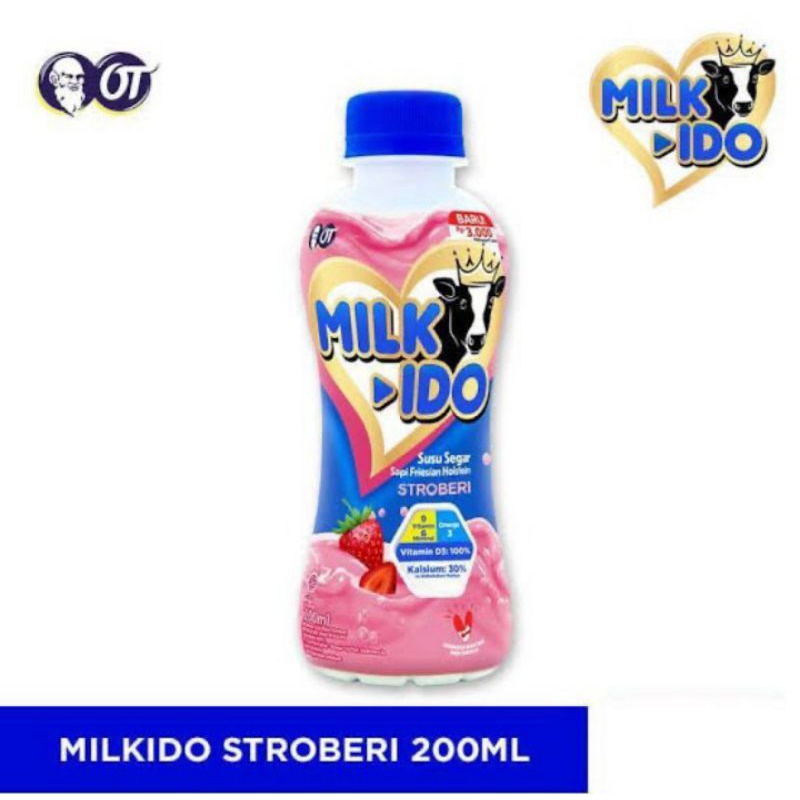 

Susu milkido stoberi / Susu milkido strawberry 200ml