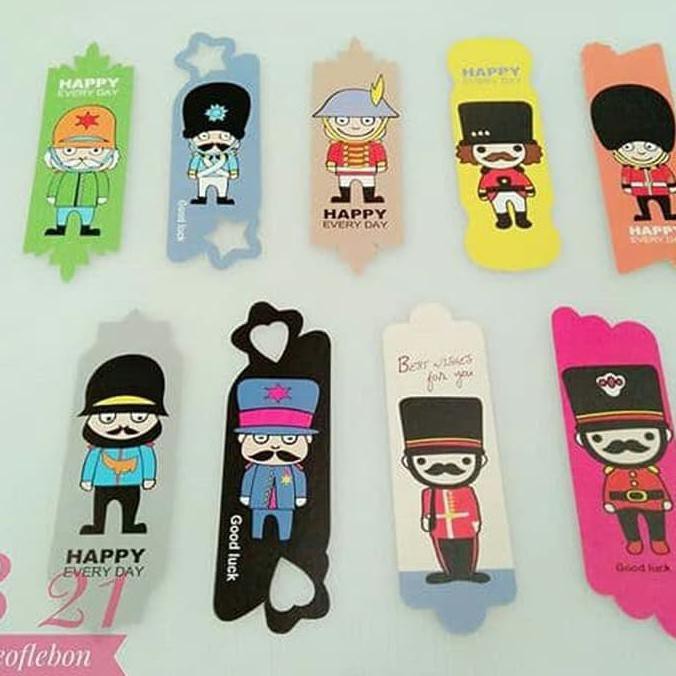 

BEST SELLER Pembatas Buku / Bookmark Kertas : PB 21 TERJAMIN