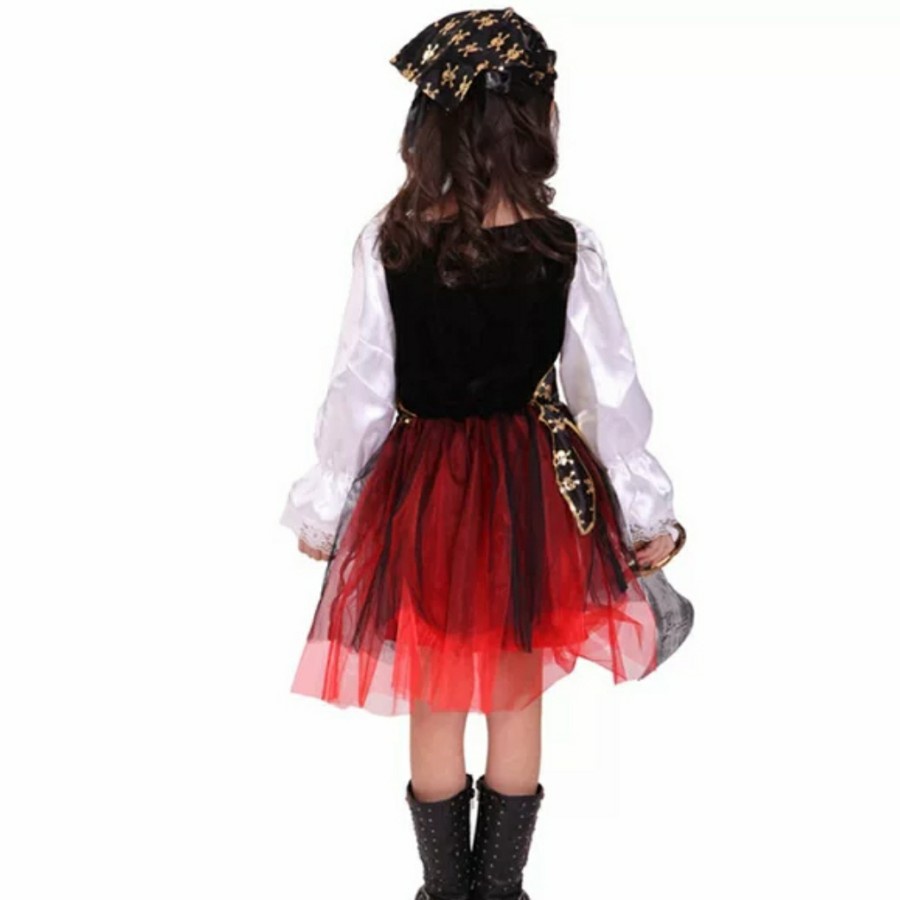 PIRATE GIRL costume cosplay haloween kostum anak bajak laut perempuan2