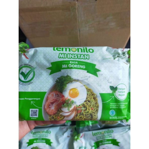 MIE LEMONILO MIE GORENG SEHAT BERAT BERSIH 80G