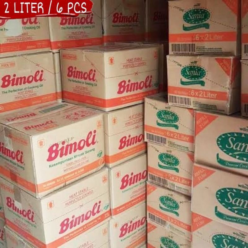 

Minyak Goreng Bimolii 2L EXP:2026 (2Liter/6Pcs)