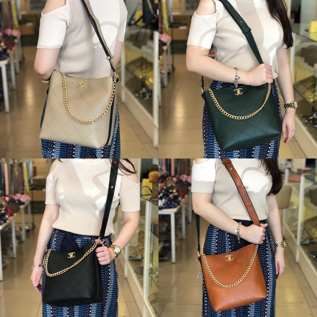 TAS SELEMPANG CHANEL CHAIN 1813 LAV SELEMPANG WANITA TAS BRANDED WANITA TAS BATAM