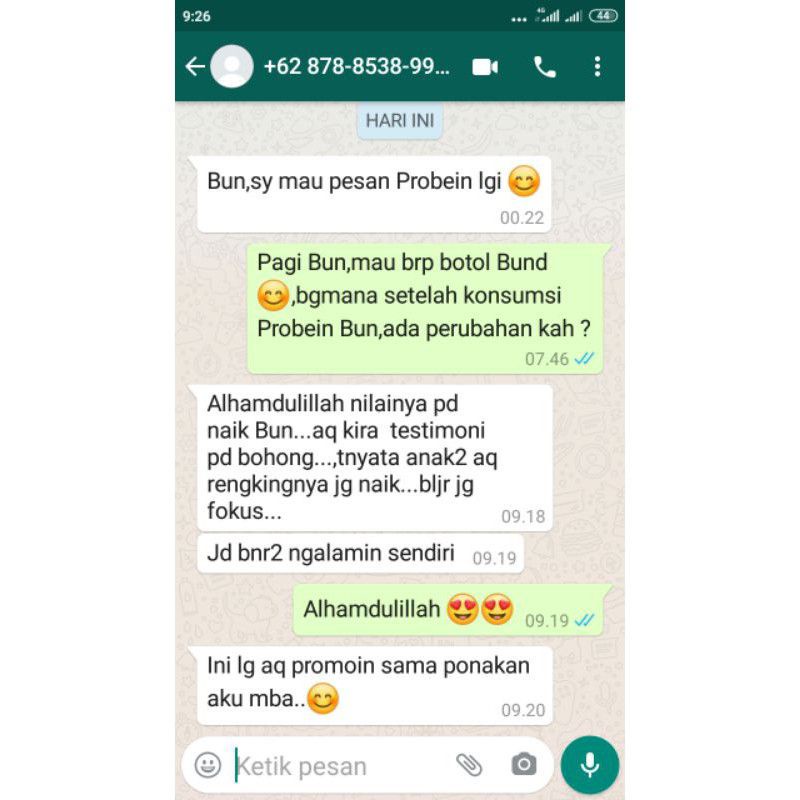 Probein nutrisi dan vitamin otak untuk mencerdaskan dan menambah daya ingat