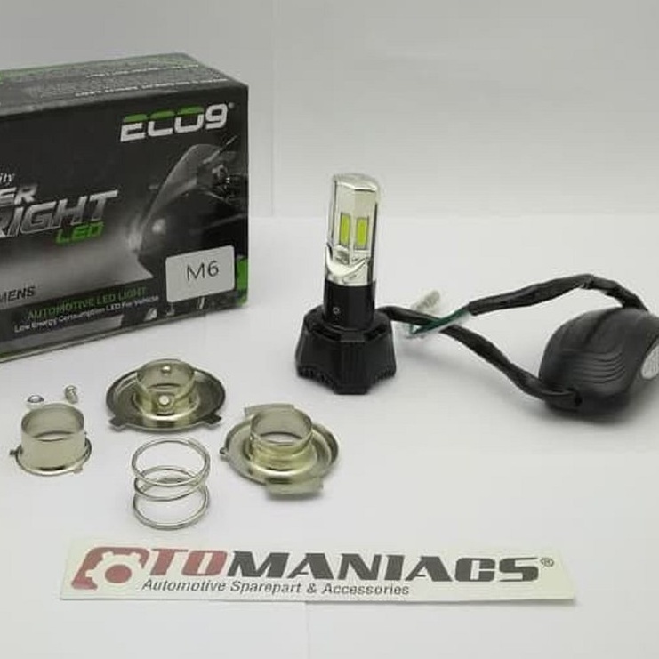 LAMPU LED MOTOR PAKET 1 ECO9 6SISI (Senja, Sein, Flasher &amp; Rem)