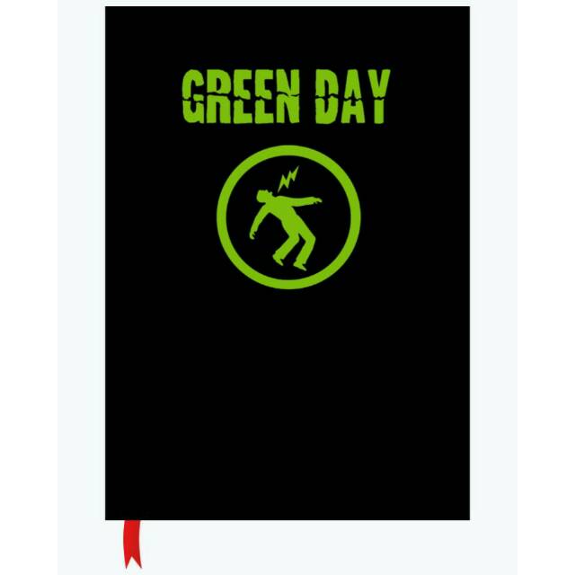 

Buku tulis kuliah keren - Notebook - Book of Rock - Green Day