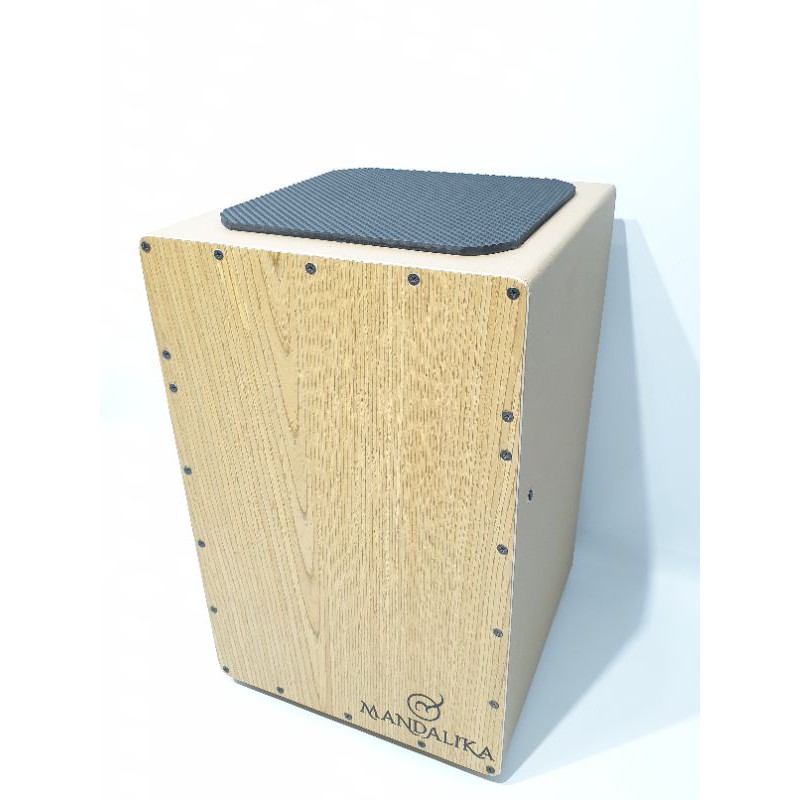 Cajon Merk Makoa / Mandalika Hitam Ukuran 48 x 30 x 30 Jakarta Murah Cahon Drum Portable