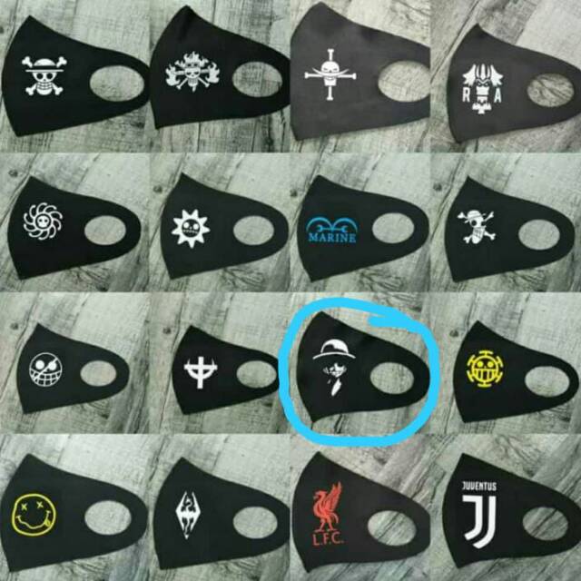 Masker Scuba Sablon
