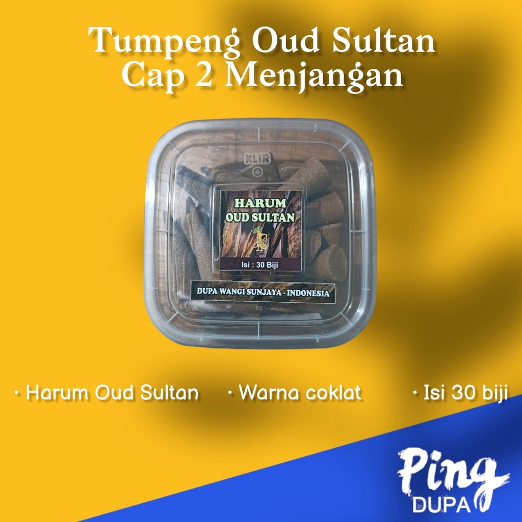 Tumpeng Arab Oud Sultan Cap 2 Menjangan Tipe Celup Asap Banyak