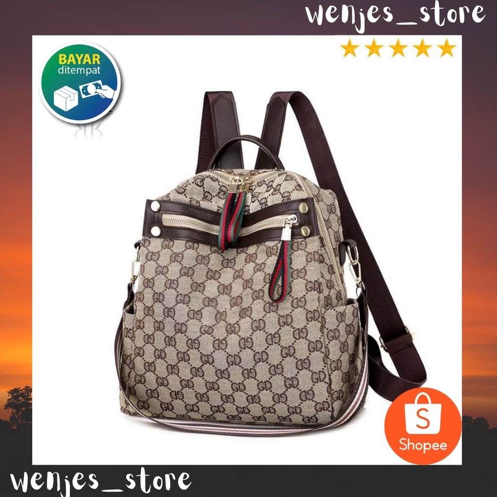 RANSEL/TERBARU TAS RANSEL KULIAH WANITA ABG/TAS KERJA WANITA TAS KANTOR CEWEK FASHION TAS KOREAN COD