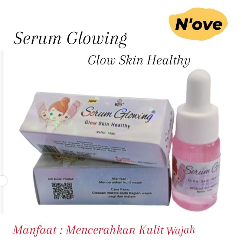 PERAWATAN WAJAH SERUM GLOWING WAJAH GLOW SKIN HEALTHY NOVE 100 ML