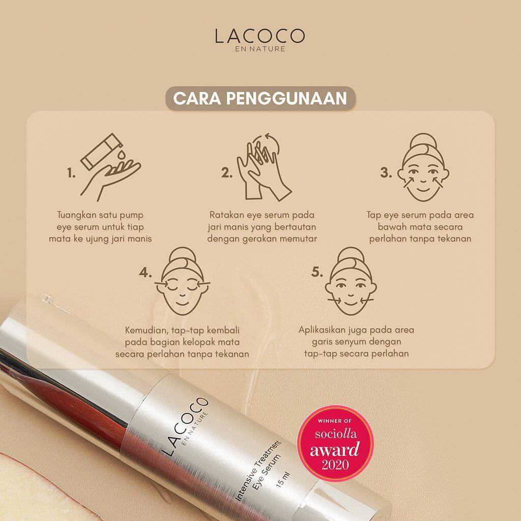 Lacoco Intensive Treatment Eye Serum - Eye Cream Krim Mata