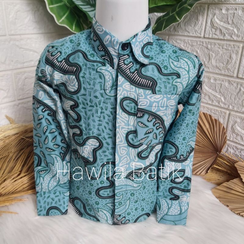 Baju Batik Couple Ayah Anak Kualitas Premium