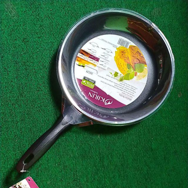 Kirin Fry Pan 26cm Nafiri Series Frypan Wajan Goreng Teflon Ungu
