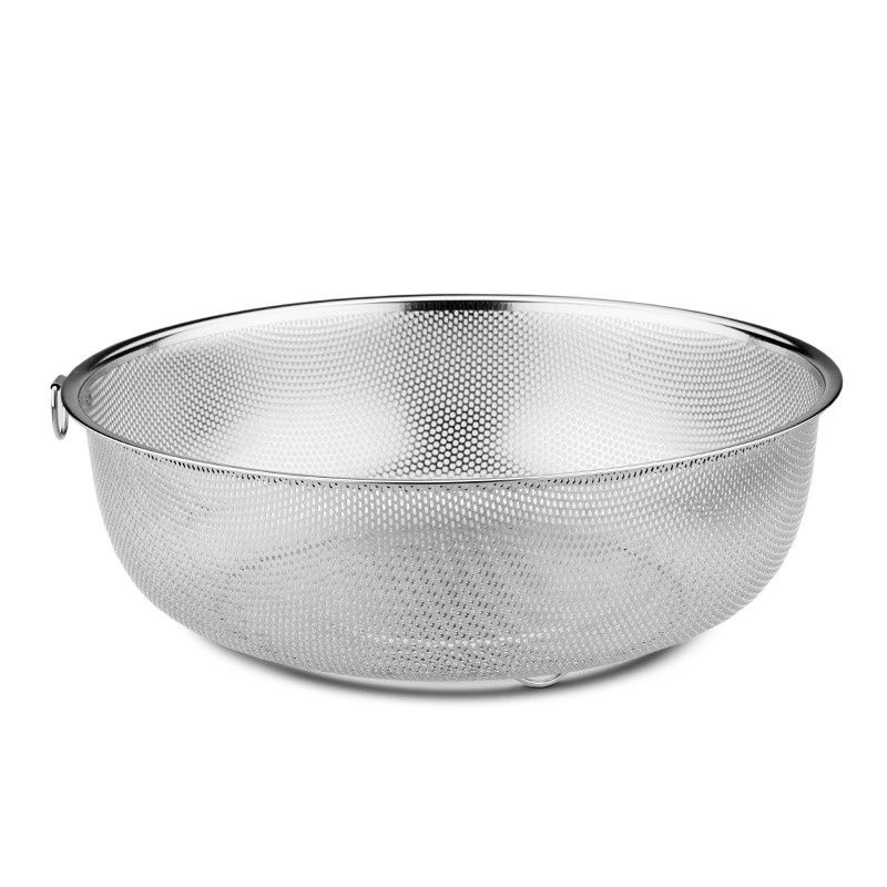 Saringan strainer buah dan sayur stainless 28CM