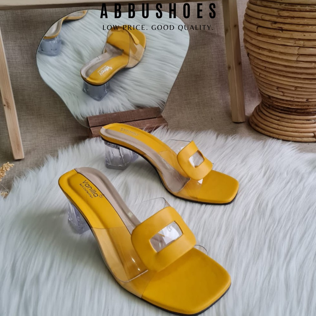 ABBUSHOES US 89 hak kaca wanita 5cm