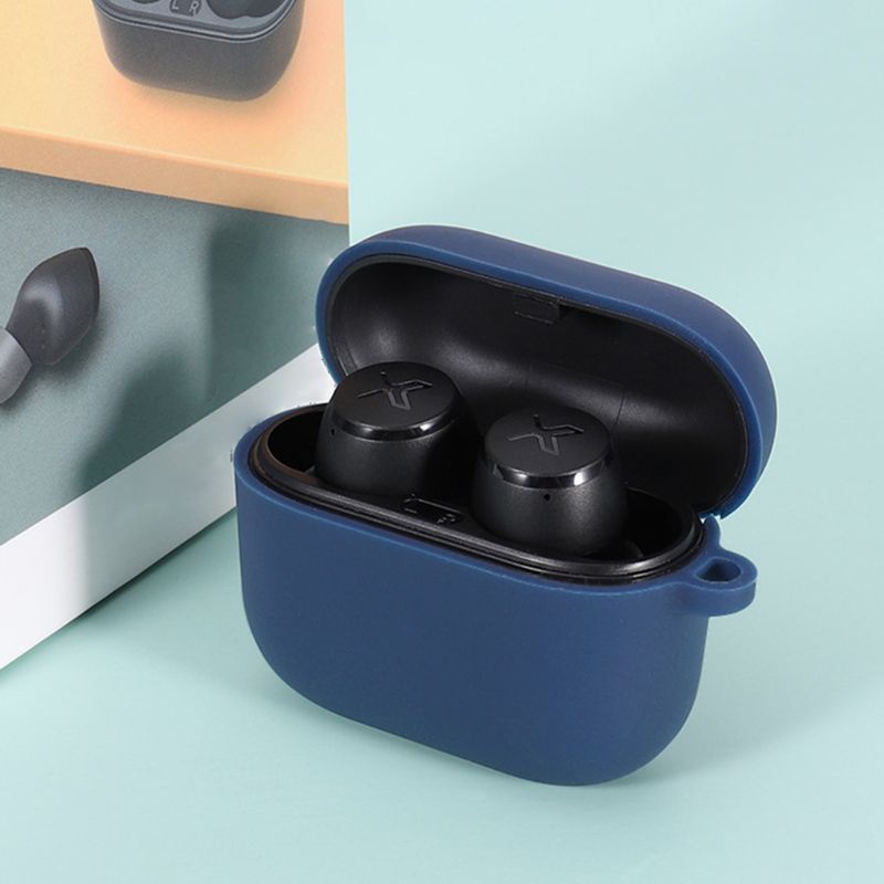 Bt Earphone Silikon Portabel Tahan Jatuh Untuk Case Untuk Xemal X3 Wireless Earphone Penyimpanan Pelindung Membawa Kantong