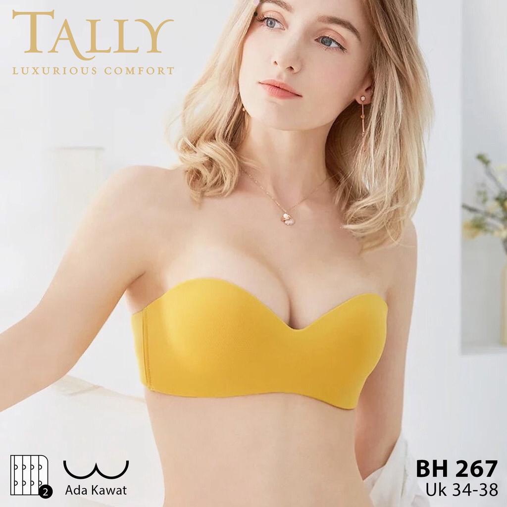 BH BRA 267 TALLY KAWAT || BH ROBOT BAHAN LICIN SEAMLESS | TALI BISA COPOT PASANG LIFESTYLE BRA |ADA KAWAT HALF CUP KAIT 2 - SIZE 34 36 38